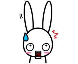 bunny D sticker #8158032