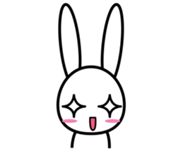 bunny D sticker #8158040