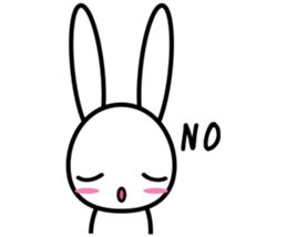 bunny D sticker #8158042