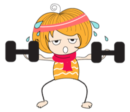 Boy pumpkin sticker #8158109