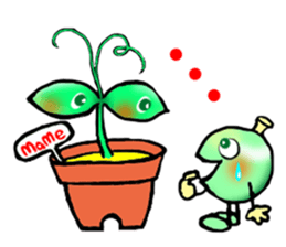 Brother of the bean 2 sticker #8158786