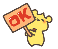 Kissy Bear sticker #8159046