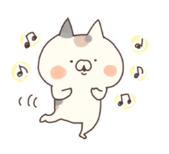 happy new year nyanko sticker #8159097