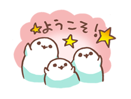 life of azarashi 02 sticker #8159294