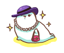 life of azarashi 02 sticker #8159307