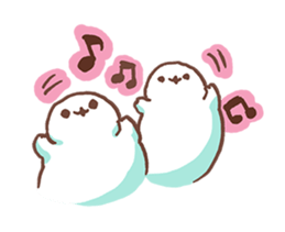 life of azarashi 02 sticker #8159308