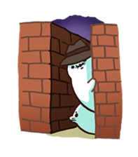 life of azarashi 02 sticker #8159317