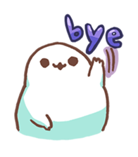 life of azarashi 02 sticker #8159322