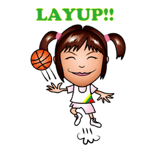 hina and boba basketball sticker #8159326