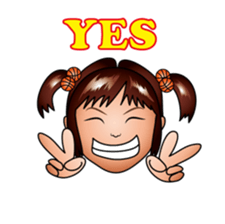 hina and boba basketball sticker #8159340