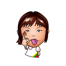 hina and boba basketball sticker #8159346