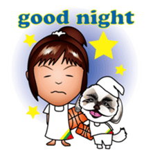 hina and boba basketball sticker #8159358