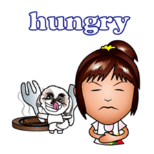 hina and boba basketball sticker #8159360