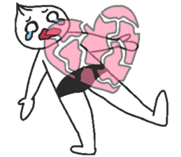 Negative pork buns sticker #8159418