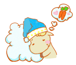 Kawaii pony and friend sticker #8159609