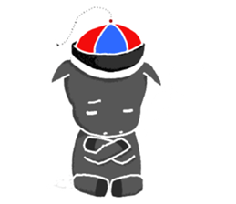 Kawaii pony and friend sticker #8159618