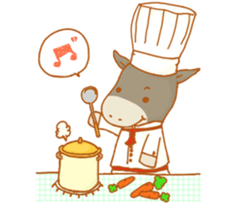 Kawaii pony and friend sticker #8159619