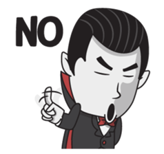 Draco the Vampire sticker #8160046