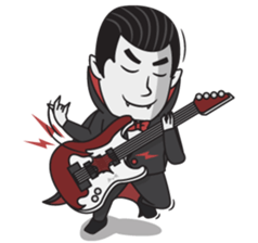 Draco the Vampire sticker #8160070