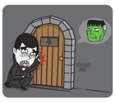 Draco the Vampire sticker #8160075