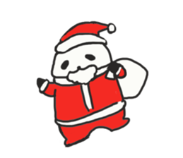 The sleeping is eating panda fall winter sticker #8160385