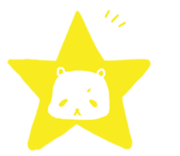 The sleeping is eating panda fall winter sticker #8160386