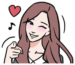 AsB - OLR / Office Lady Reaction sticker #8160566