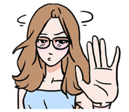 AsB - OLR / Office Lady Reaction sticker #8160575