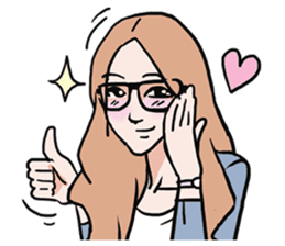 AsB - OLR / Office Lady Reaction sticker #8160578