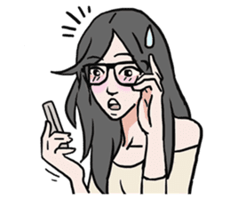 AsB - OLR / Office Lady Reaction sticker #8160579