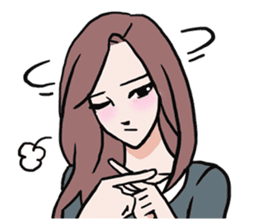 AsB - OLR / Office Lady Reaction sticker #8160582