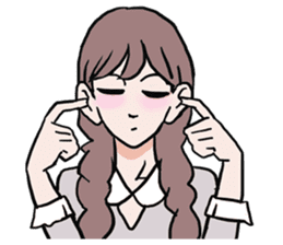 AsB - OLR / Office Lady Reaction sticker #8160592