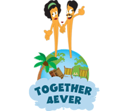 Mr & Mrs Hashi In Love Forever sticker #8160724