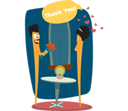 Mr & Mrs Hashi In Love Forever sticker #8160730