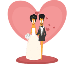 Mr & Mrs Hashi In Love Forever sticker #8160735