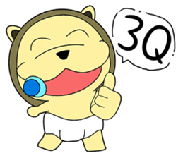 KONI PLANET - PANDA 3 sticker #8160797