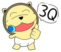 KONI PLANET - PANDA 3 sticker #8160797