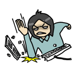 Moody again [ENG] sticker #8160965