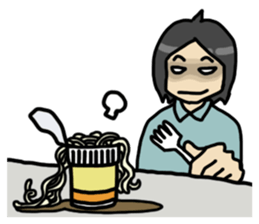 Moody again [ENG] sticker #8160969