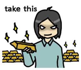 Moody again [ENG] sticker #8161001