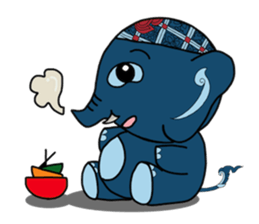 Thai elephants sticker #8161005