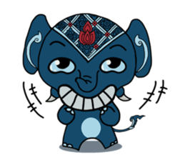 Thai elephants sticker #8161007