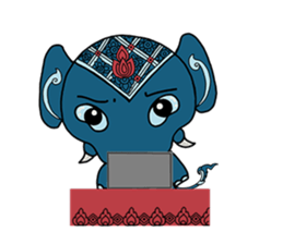 Thai elephants sticker #8161014