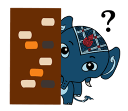 Thai elephants sticker #8161016