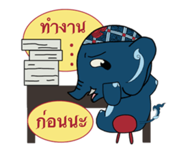 Thai elephants sticker #8161025