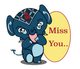 Thai elephants sticker #8161026