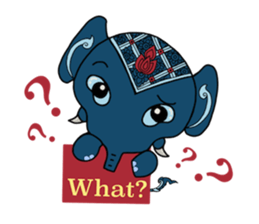 Thai elephants sticker #8161036