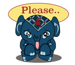 Thai elephants sticker #8161039