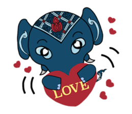 Thai elephants sticker #8161041