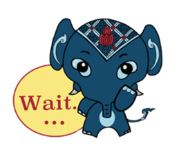 Thai elephants sticker #8161042